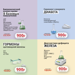 Скрининг со скидкой 
